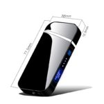 ISQUEIRO 100% ELETRICO COM 2 ARCOS PLASMA, CARGA BATERIA P/USB - Image 7