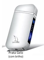 ISQUEIRO 100% ELETRICO COM 2 ARCOS PLASMA, CARGA BATERIA P/USB - Image 9