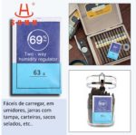 Pacote de Ajuste de Umidade em Recipientes, Tipo Boveda, UR 69% 60g - Image 6